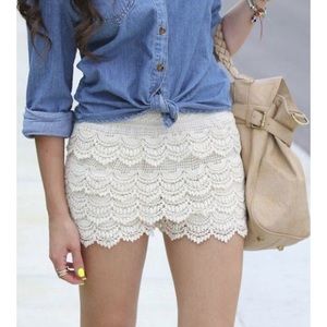 Jolt Ruffled Shorts